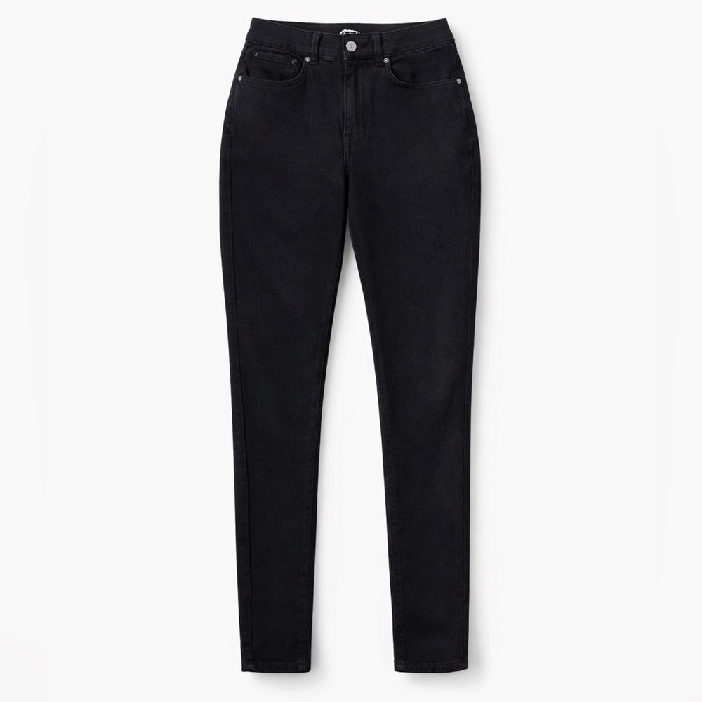 Karen Millen Black High-Rise Pants Stretch | US 6